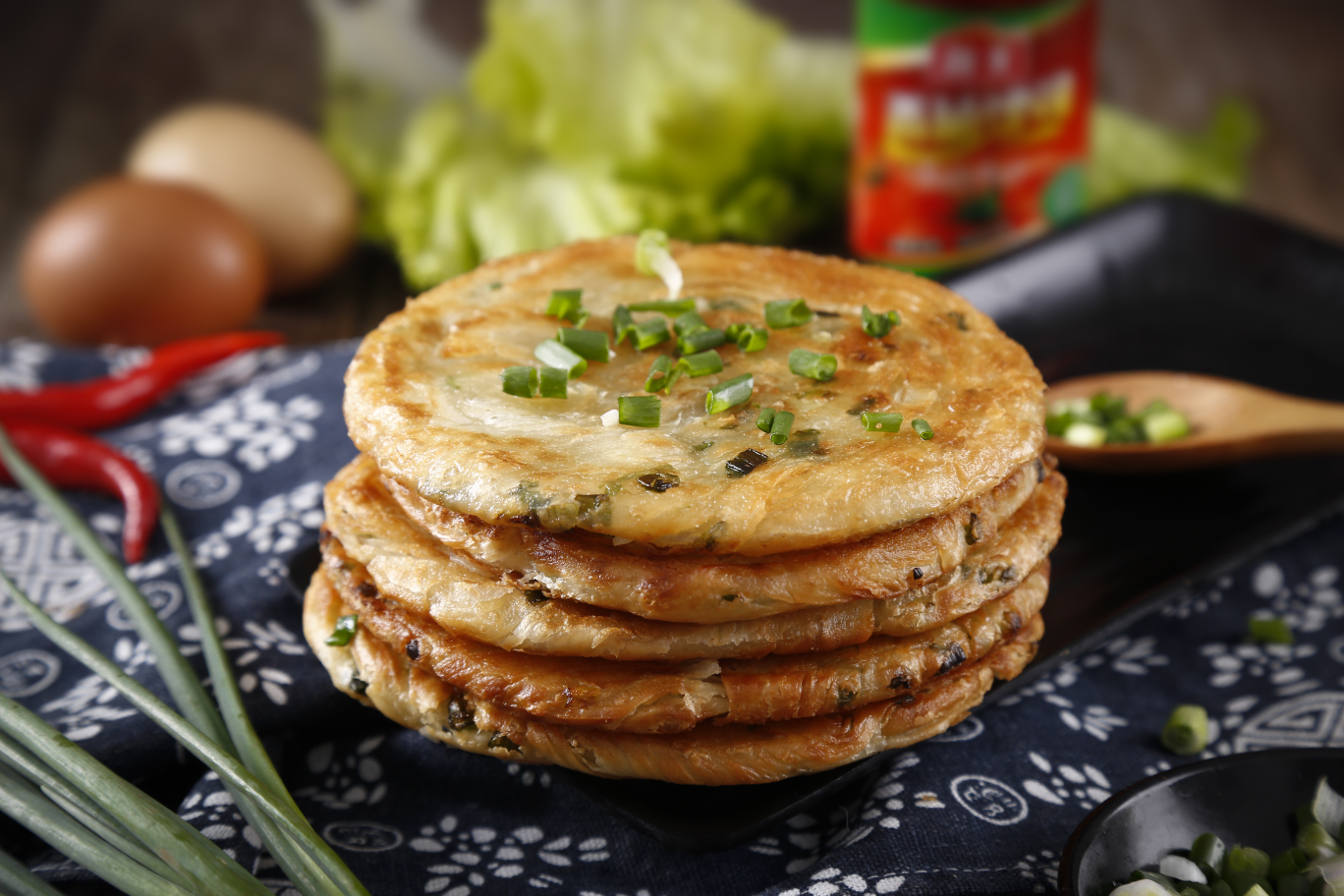 【金年会app】挑选新鲜香葱以增加玉米饼的风味